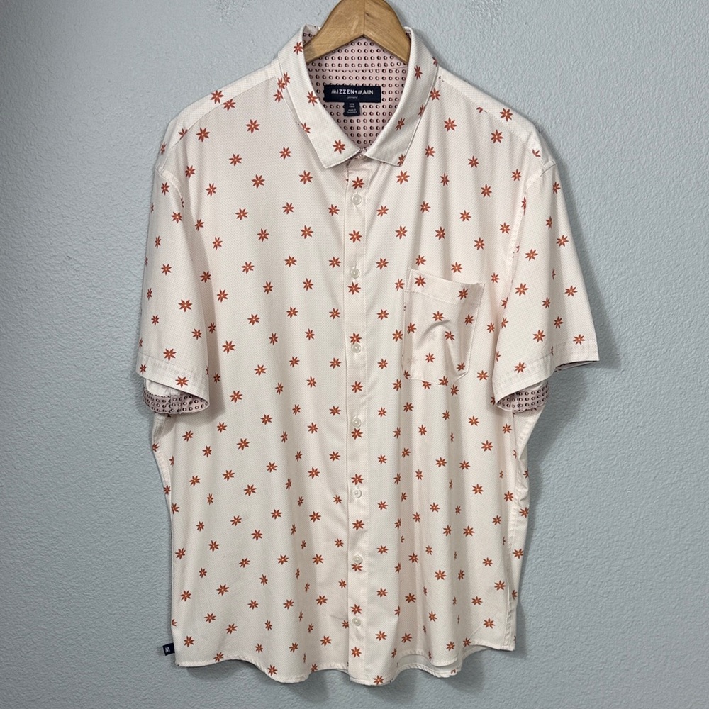 Mizzen+Main Leeward Short-Sleeve Button-Up‎ Shirt